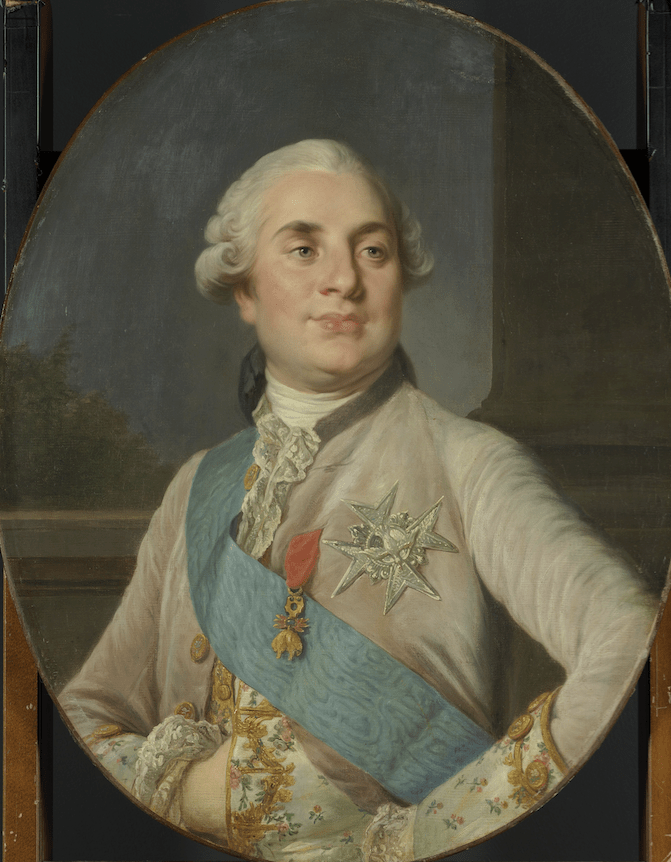Portret vam Lodewijk XVI  circa 1777 Kennisbank Zilver.nl